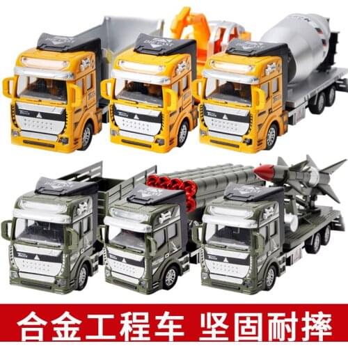Alloy engineering vehicle back to force garbage truck tanker sprinkler baby boy child toy car model M15