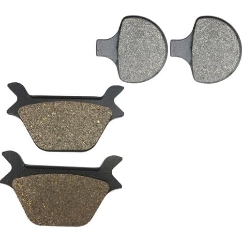 Brake Pad Set fit HARLEY Street FXR1340 FXR 1340 FXR C456 1 1987 1988 Front Rear