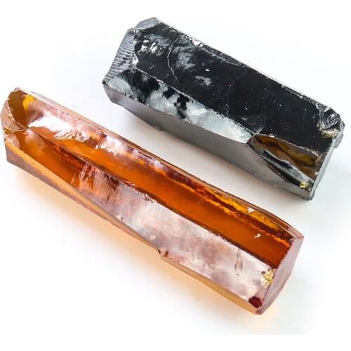 1PC Large Synthetic Cubic Zircon Stone Raw Material for Making Findings Jewelry Irregular Rough Gemstone Collectibles Home Decor