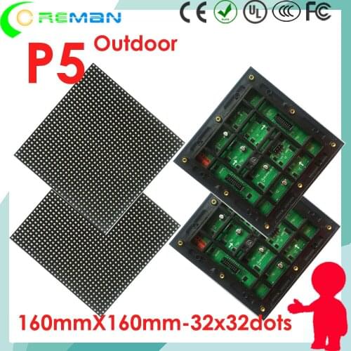 Security payment mobile vehicle truck rental led screen outdoor p5 module 32*32 32*64 , rgb outdoor p5 led module smd3030 64*32