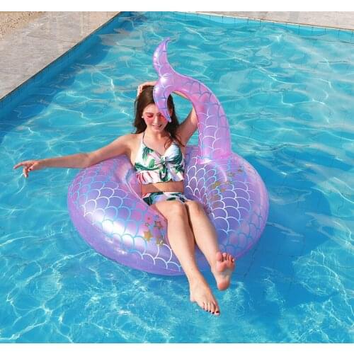 Inflatable Adult Swimming Pool Float Giant Inflatable Mermaid Adult Pool Float