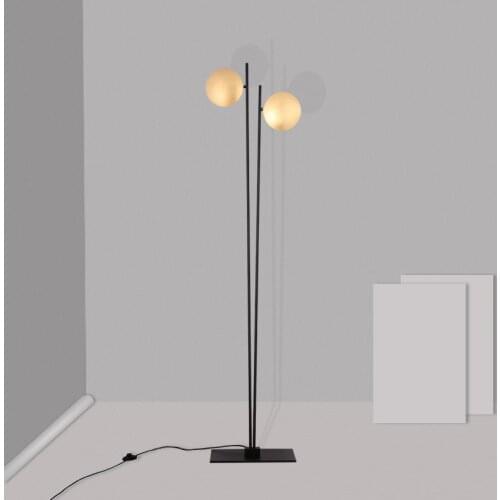 Nordic modern minimalist floor lamp creative personality bed and breakfast villa living room study light luxury floor lamp