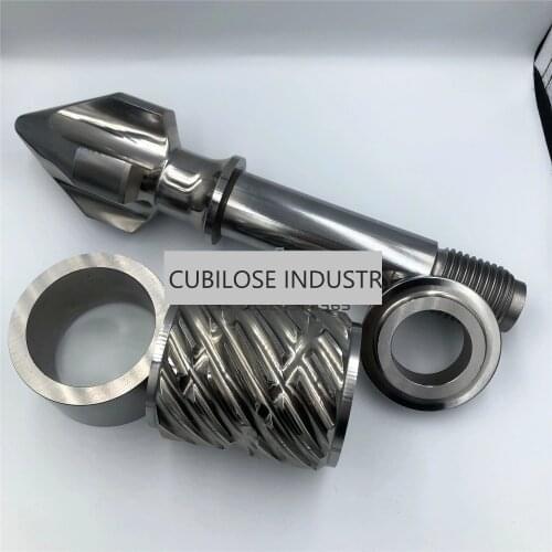 Haitian Plastic Injection Molding Machine Screw Tips Screw Collar Seat Collar Barrel head 80mm 84mm 85mm 90mm 100mm 110mm 120mm