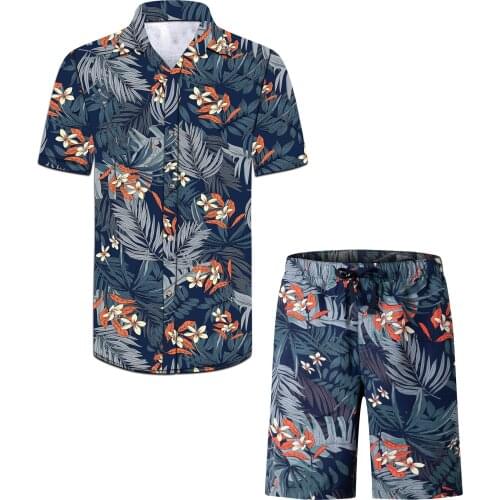 Casual suit fitness wear for men short sleeve beach suit outdoors Swim workout clothing set