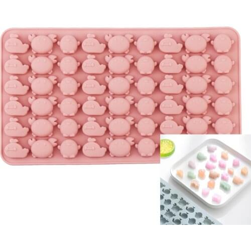 Silicone Candy Mold Food grade Silicone Mold Cake Decorating Supplies Cute Ocean Creatures For Fudge,Candy,Ice,Chocolate,Resin