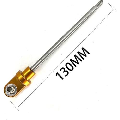 130MM Steel GTX Shock Shafts with Precise Rod Ends for 1/5 TRAXXAS X-MAXX Monster Truck RC Accessories Parts