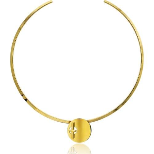 Unique Statement Jewelry Big Pendant Necklace For Women Man Punk European Collar Hot Sale Accessories