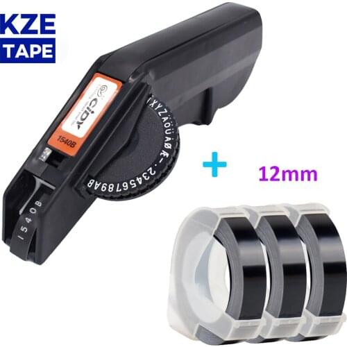 Dymo Label Maker Machine Uses Embossed Tape Manual Labeling Machine Instead Of Motex 3D Manual Typeweiter 1540B Embossed Label P