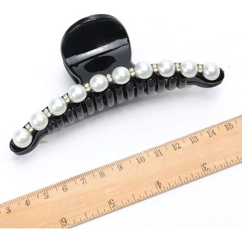 1 Pcs Faux Pearl Hairpins Women Hair Ornaments Barrette Hair Clip