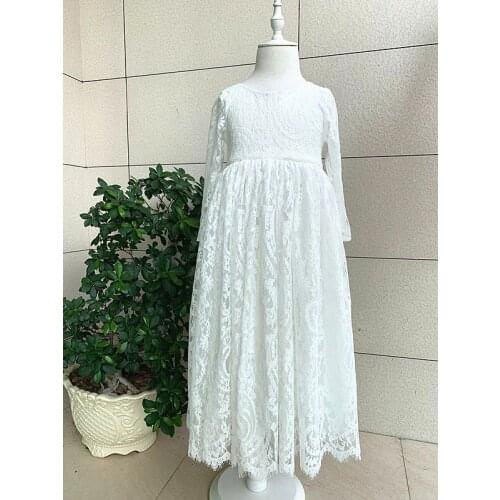 2019 Girls Summer Eyelash lace dresses of the girls,Tutu Dress Girls Dresses Baby Girl Clothes MXD01