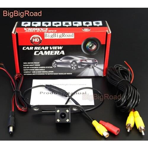 BigBigRoad For Volvo S40 S40L S60 S80 XC90 XC60 V60 S80L S60L V40 V50 2007-2014 Car Intelligent Track Rear View Parking Camera