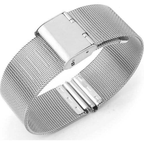 General Milan watch with 12mm14mm, 16mm 18mm, 20mm, 22mm, 24mm men and women thin stainless steel strap+tool