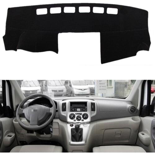 Anti-UV Dashboard Cover Dashmat Mat Pad Sun Shade Protect Dash Carpet Car Accessories For Nissan NV200 Vanette Evalia 2010-2016