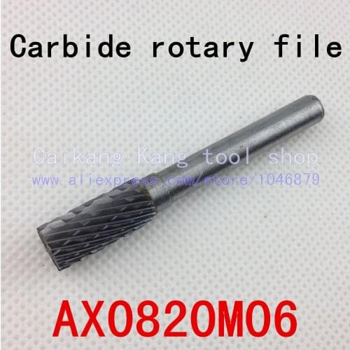 Head 8mm,carbide rotary burrs, rotary burrs, deburring with rasp, carbide burrs, carbide grinding. AX0820M06