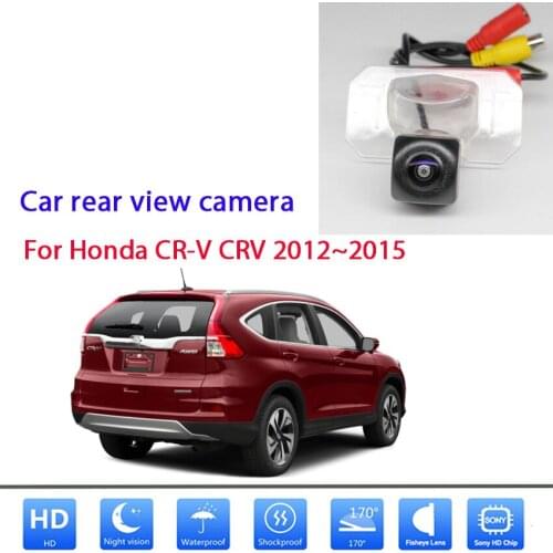 HD 1280x720 Fisheye Rear View Camera For Honda CR-V CRV 2012 2013 2014 2015 Car Backup Parking Rear View Camera