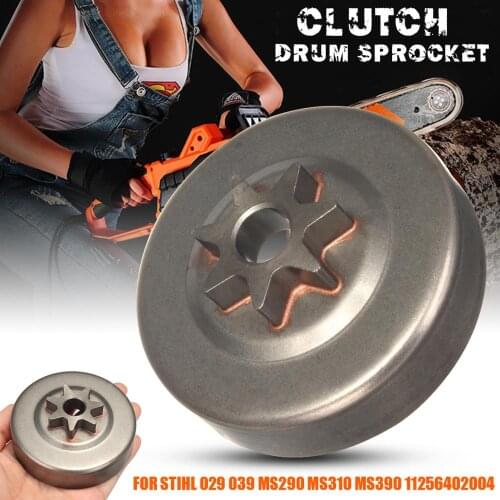 3/8 7T Clutch Drum Sprocket Bracket Kit For Stihl 029 039 MS290 MS310 MS390 11256402004