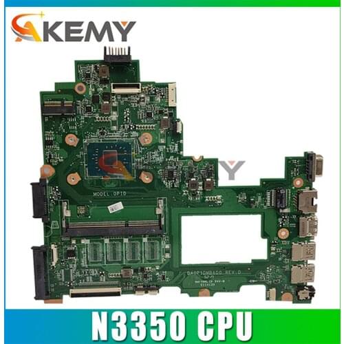 For HP 14-BS 246 G6 Series Laptop Motherboard With N3350 Processor DA0P1DMB6D0 941657-601 941657-001 100% Tested Fast Ship