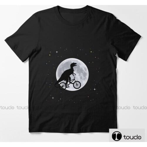 New Dinosaur Moon Mens T Shirts Fashion T Shirt O Neck Short Sleeved T-Shirt Summer Tshir Unisex baseball tee shirts