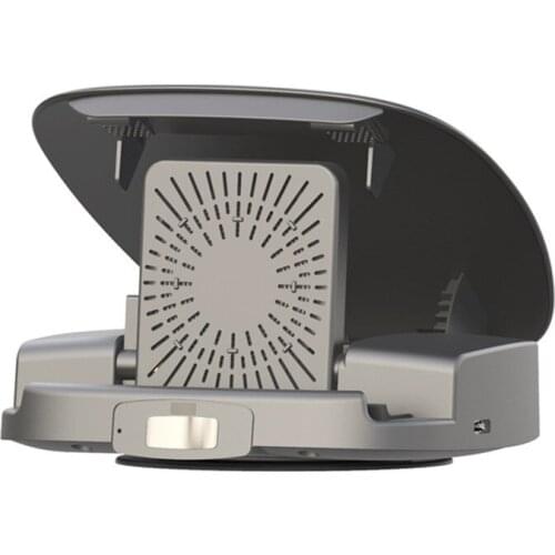 New Smart Car Wireless Charger Mobile Phone Holder Automatically Opens Closes Infrared Touch Dual Sensor Wireless Car Charger