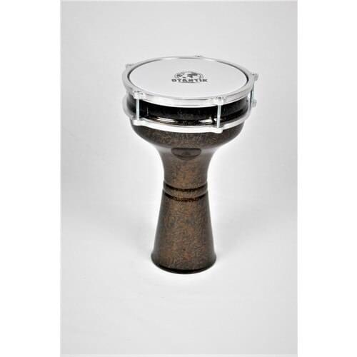 Authentic Gold Aluminum Mealy Painted Tomtom