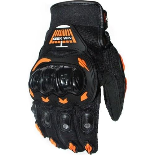 Motorcycle Gloves Breathable All Finger Racing Gloves Outdoor Sports Protective Riding Bike Gloves