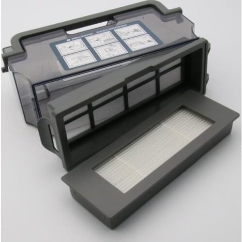 Vacuum cleaner dust box bin filter for ecovacs Deebot Ozmo 900 robot vacuum cleaner parts brushes filter replacement