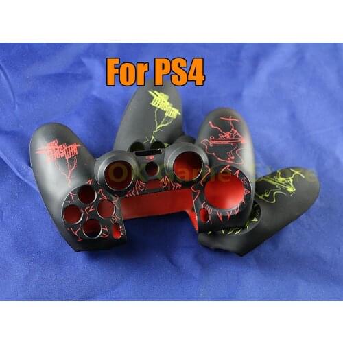 1pc Soft Silicone Rubber Case For Playstation PS4 Controller Flying Car Silicone Case Cover Protection For PS4 Gamepad