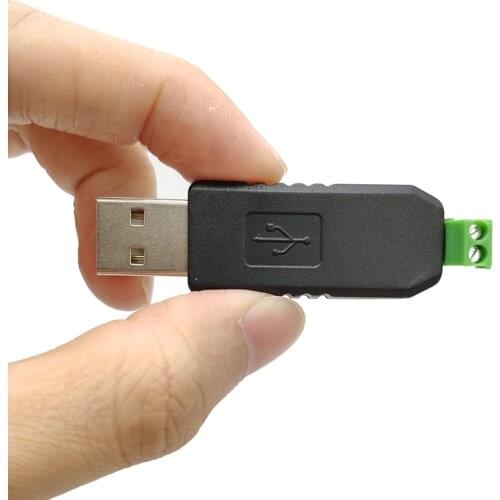 1pcs USB to RS485 485 Converter Adapter Support Win7 XP Vista Linux Mac OS WinCE5.0