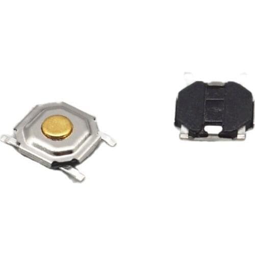 20PCS 4*4*1.5mm SMD Push Button Micro Switch Tact 4x4x1.5MM 4*4 1.5MM Height Switches Metal