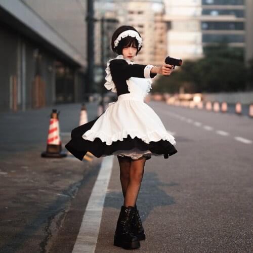 Amine Touhou Project New Style Forget Sichuan Traditional Maid Dress Cospaly Costume Sizes S-XXL Custom-made 2021 New