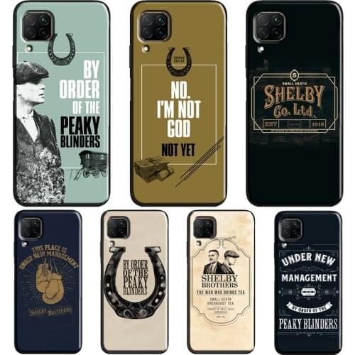 Peaky Blinders Tv Case For Huawei P30 Lite P20 P40 Pro Mate 20 P Smart 2021 2019 Nova 5T Honor 9X 8X 10i 8A