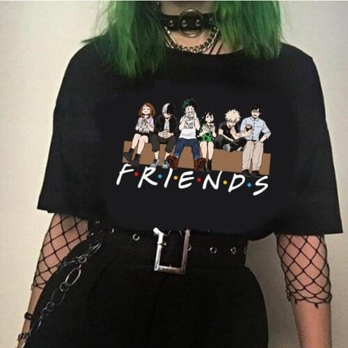 Japanese Anime Boku No Hero Academia O-neck T-shirt