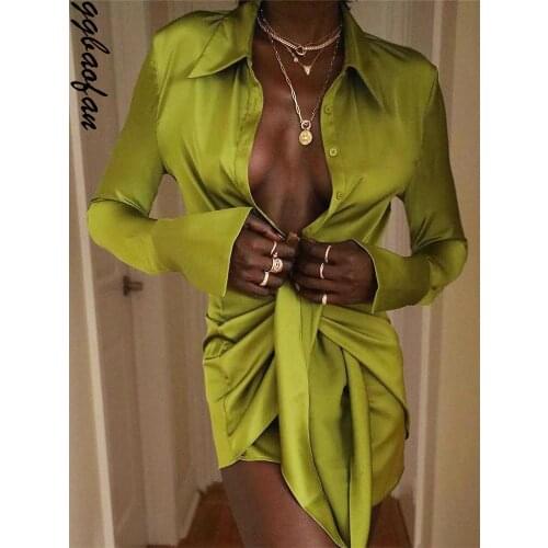 Модные платья-рубашки GGBAOFAN China At AliExpress