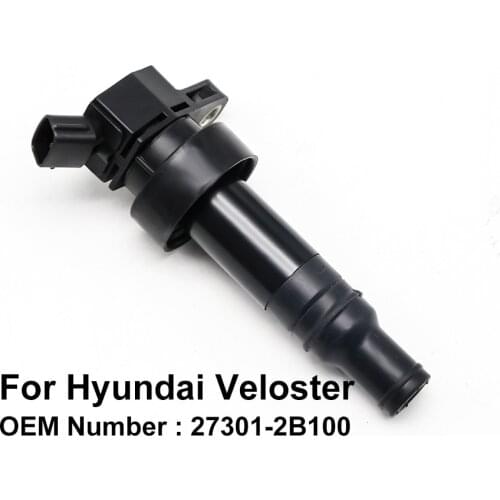 COWTOTAL Ignition Coil for Hyundai Veloster Engine Code G4FG 1.6L OEM 27301-2B100 ( Pack of 4 )