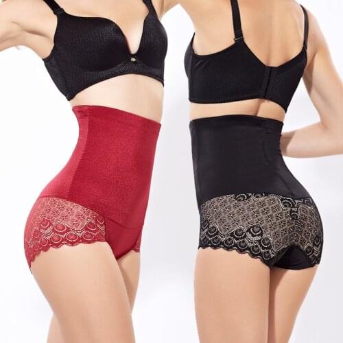 SJASTME Women Body Shaper Underwear Tummy Corset High Waist Shapewear Control Slim Butt Lifter Enhancer Panty Waist Cincher