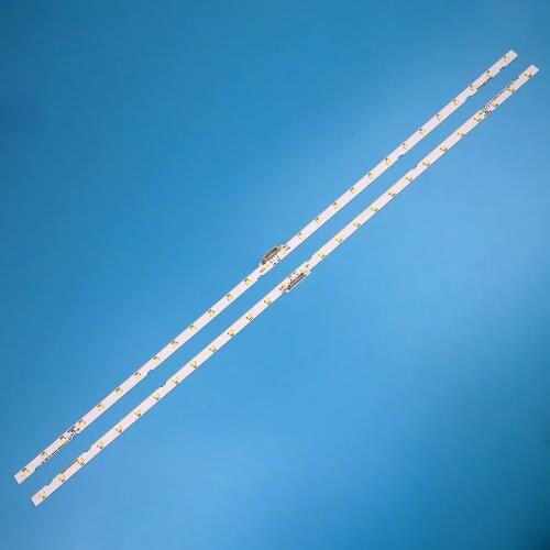 New10 PCS 28 LED Strip Light Strip for Samsung 43 "TV UE43NU7100U AOT_43_NU7100F_2X28_3030C BN44-00947A UE43NU7120U