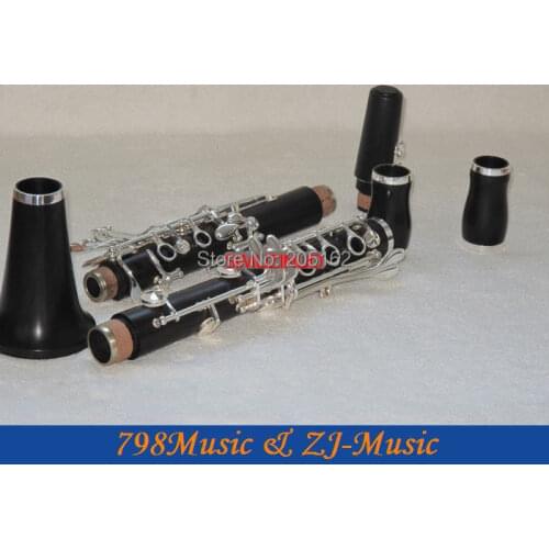 NEW Grenadilla wood wooden Ebony Bb Clarinet-17 Keys AAAAA