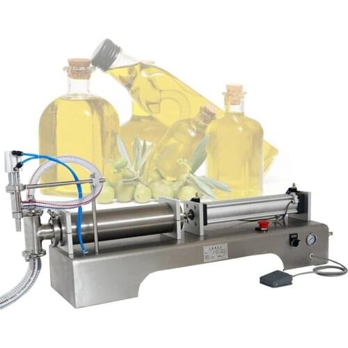 Liquid Juice Oil Drinking Filling Machine Semi Automatic Pneumatic Piston Filler