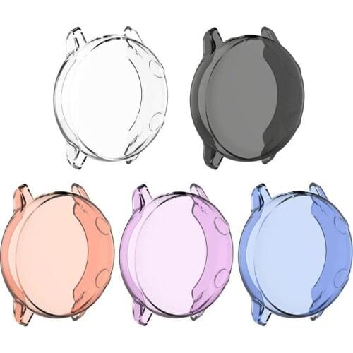 Slim Screen Protector Case for Galaxy Watch Cover TPU Shell Silicone Full Cover Case for Samsung Galaxy Watch Active R500