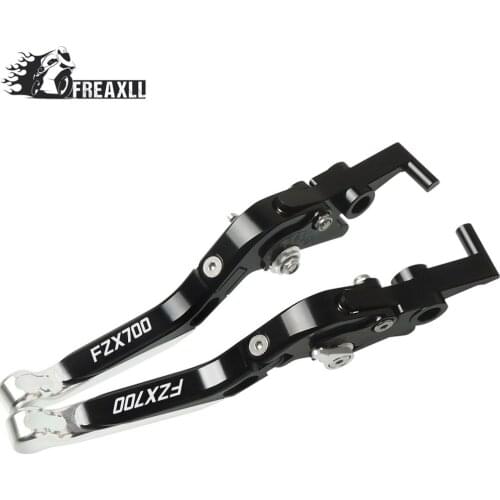 High Quality Motorbike Motorcycle CNC Aluminum Brake Clutch Levers Adjustable Folding Extendable For Yamaha FZX700 FZX 700