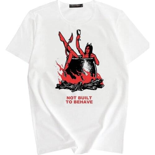 Women T Shirt Harajuku funny tees vintage Shirts Sleeve chemise T-Shirt Female clothing tops Tshirts clothes Punk vegan jersey