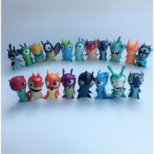10pcs/set Slugterra Cartoon anime Action Figure PVC Slugterra Model Collection Toy Christmas Gift for Children