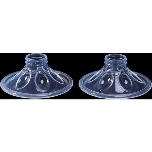 2PCS Silicone Generic Breastfeeding Nursing Breast Strong Pump Baby Feeding Massage Cushion For manual/electric Breast Pumps