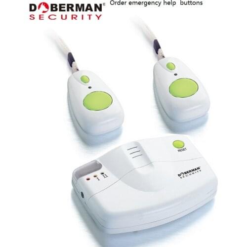 Children and senior citizens to help patients help dual remote wireless alarm pager to send friends and family gifts