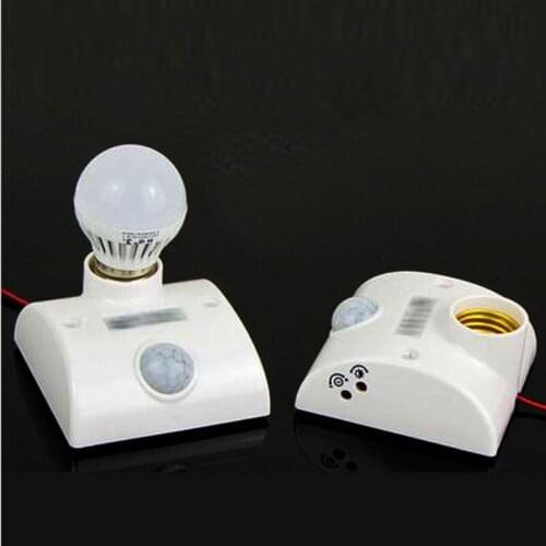 Hot sale E27 110V Infrared Motion Sensor Automatic Light Lamp Holder Switch New