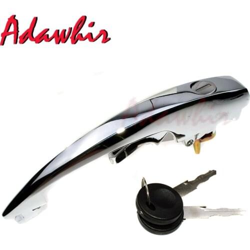 For VW Bay Type 2 T2 Camper Van Bus Chrome Door Handle Set with Keys 113898205M 111837205J 113837205M