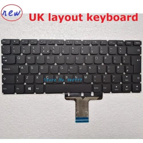 Laptop keyboard For Lenovo 510S-14ISK Yoga 510-14AST 710-14ISK 710-15ISK UK KEYBOARD
