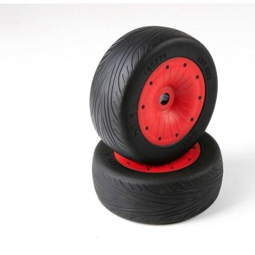 Sealed Border Road Tire Assembly Kit for 1/5 Losi 5ive-T Rovan Lt King Motor X2 Baja 4wd SLT Rc Car Parts