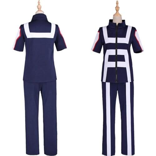 Boku no Hero Academia My Hero Academia Cosplay Costume Ochaco Uraraka Midoriya Izuku Katsuki Bakugo Todoroki Shoto Sportswear