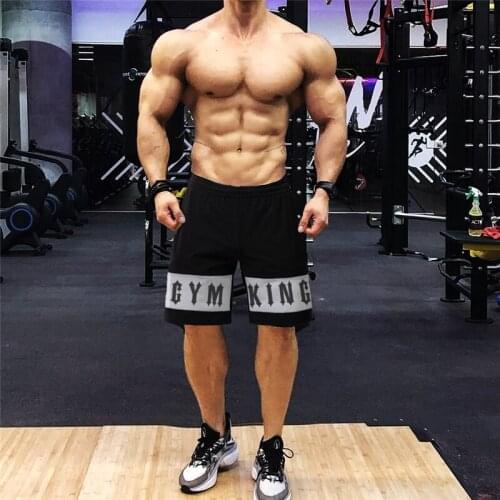 New mens sports pants 2020 brand mens shorts jogger muscle mens fitness fashion pants street summer casual mens clothing